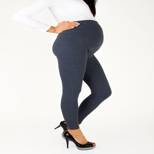  Amazon Cross-border European and American Maternity Pants Small Pants Adjustable Waist Wool Fleece High-Elasticity Women's Pants