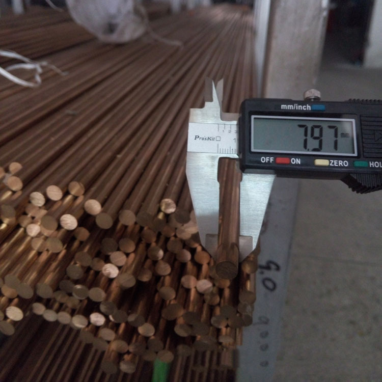 易车削磷青铜棒直径5.5mm4.2mm2.5mm3.0mm精密磷铜棒定尺生产