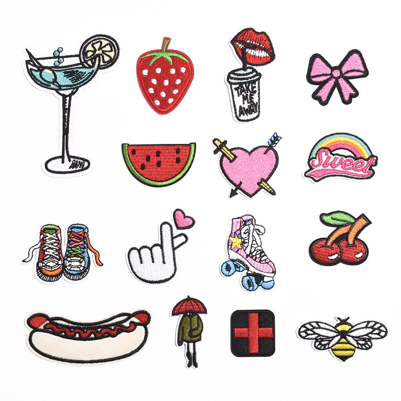 Personalized Embroidered Cloth Patch, Fashionable Subsidy Patch Patch, Love You Embroidered Clothing Accessories Custom-Made