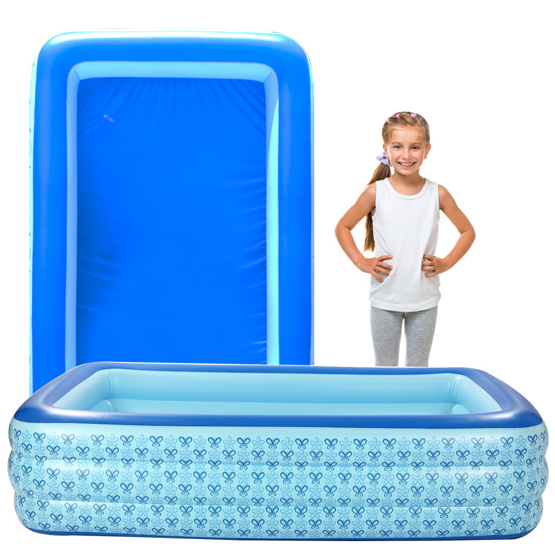 Inflatable swimming pool