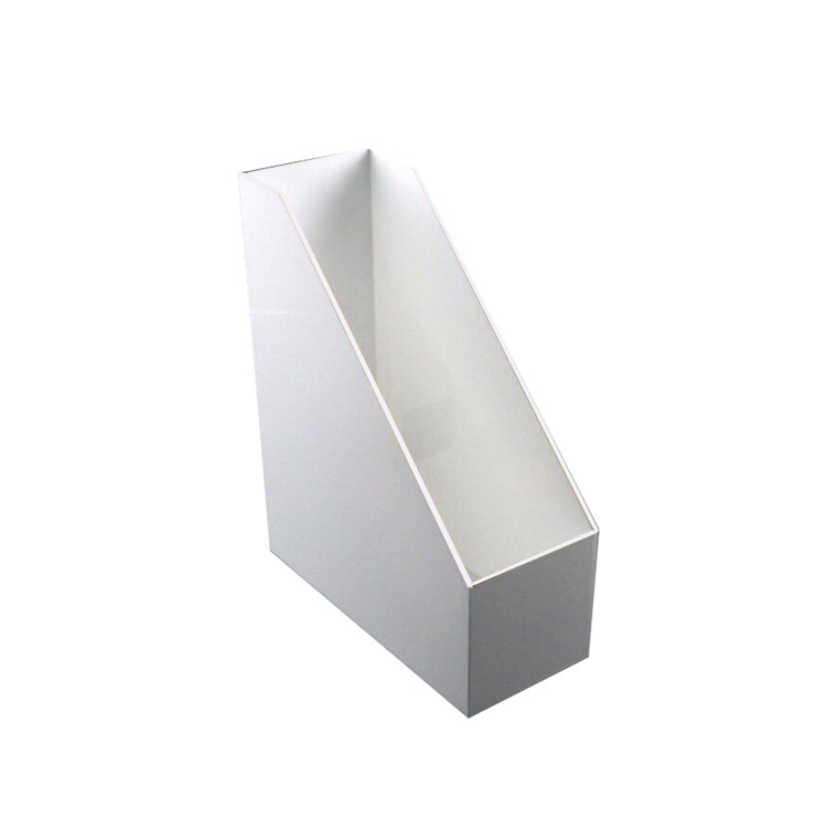 亚克力文件管理架 有机玻璃单栏文件架 办公用品储物架定制