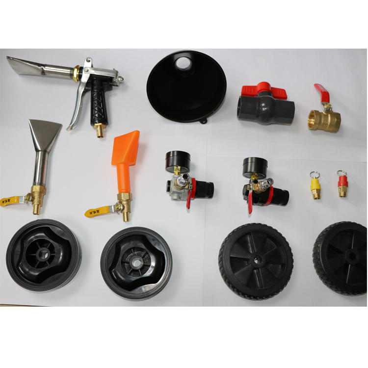 泡沫机配件大全加水漏斗 1寸进水阀门 调压阀总成 安全阀 泡沫枪