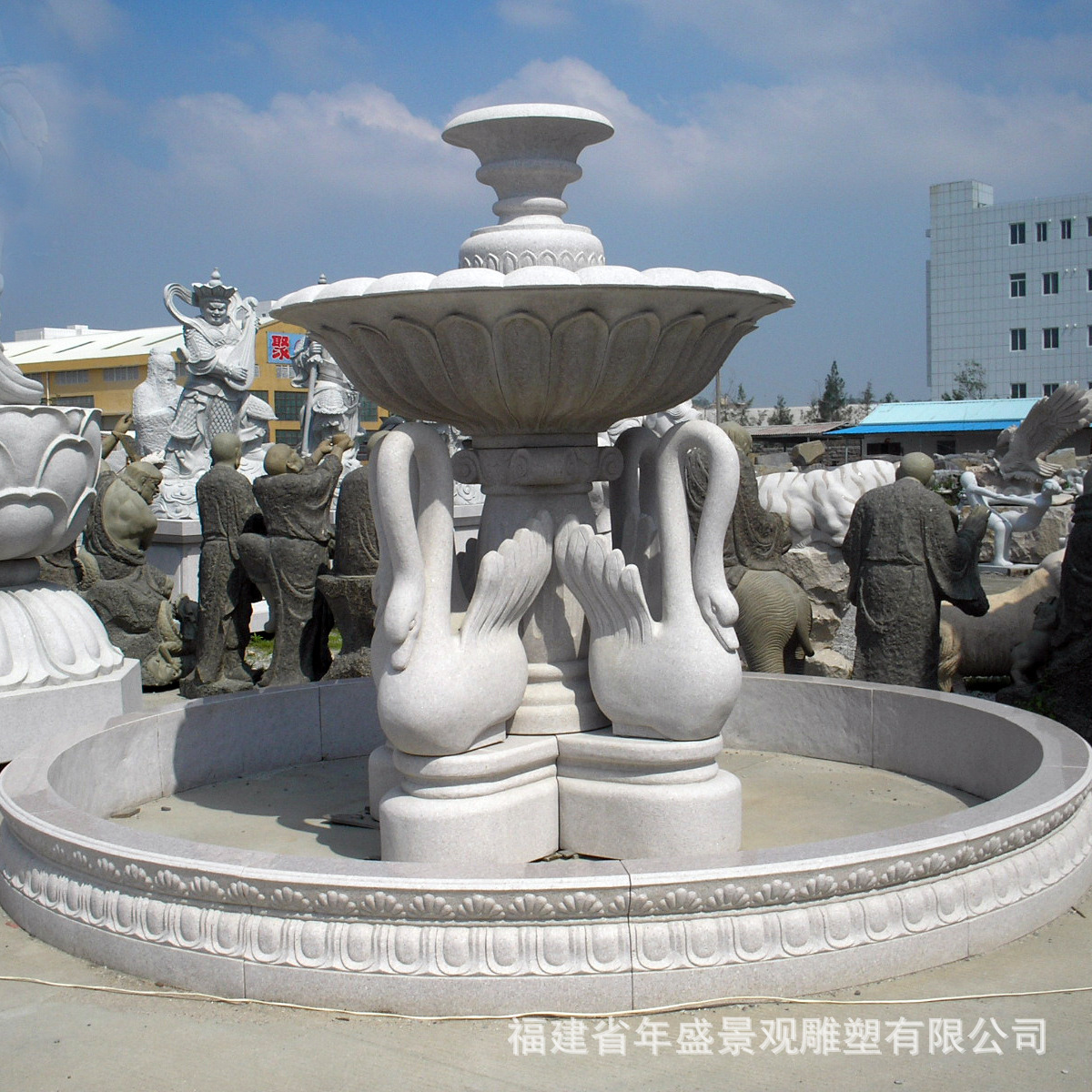 广场喷泉雕塑