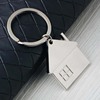 House, metal keychain engraved, Birthday gift