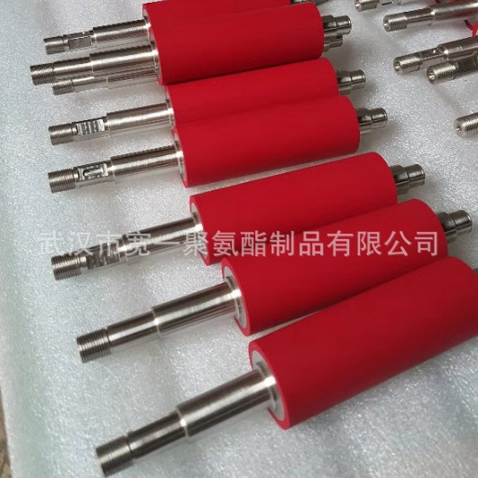 供应武汉包装自动化设备用胶辊包胶，辊筒包胶