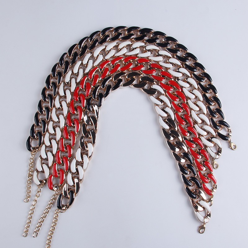 1 Piece Fashion Geometric Plastic Plating Womenu0027S Necklace