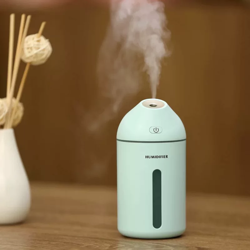 Умный увлажнитель Xiaomeng C9 mini с подсветкой ночного света, материалы ABS+PP+силикон, 320 мл, портативный ароматерапевтический стиль