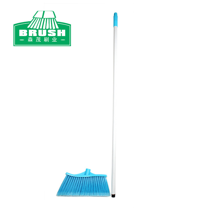 SENMAO telescopic long rod Soft Hair Broom extended large broom household sweeping magic broom plastic brush