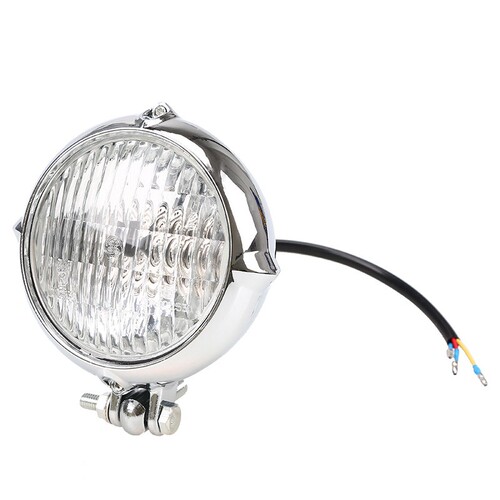 Motorcycle accessories 3.5-inch motorcycle modified retro headlight electric car cool black headlight headlight
