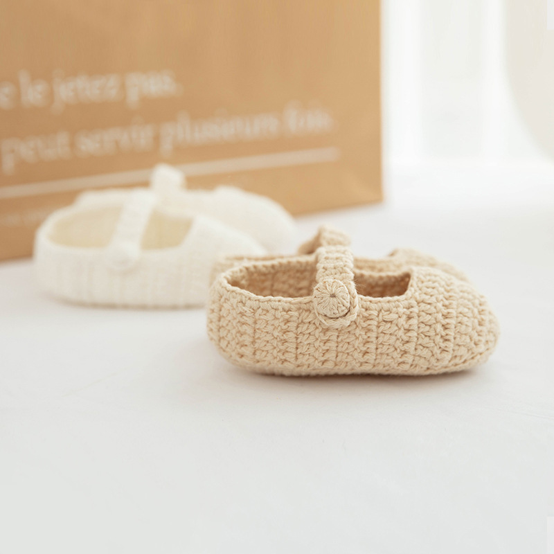 Estilo coreano de los hombres y las mujeres de fondo suave de punto de verano paso frente sandalias suave hilo de algodón agradable a la piel bebé Niño Zapatos Calcetines