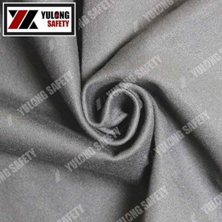 Yulong Factory supply 360g Flame Retardant Fabric washing Special type Fabric CVC Polyester cotton Flame retardant Fireproof