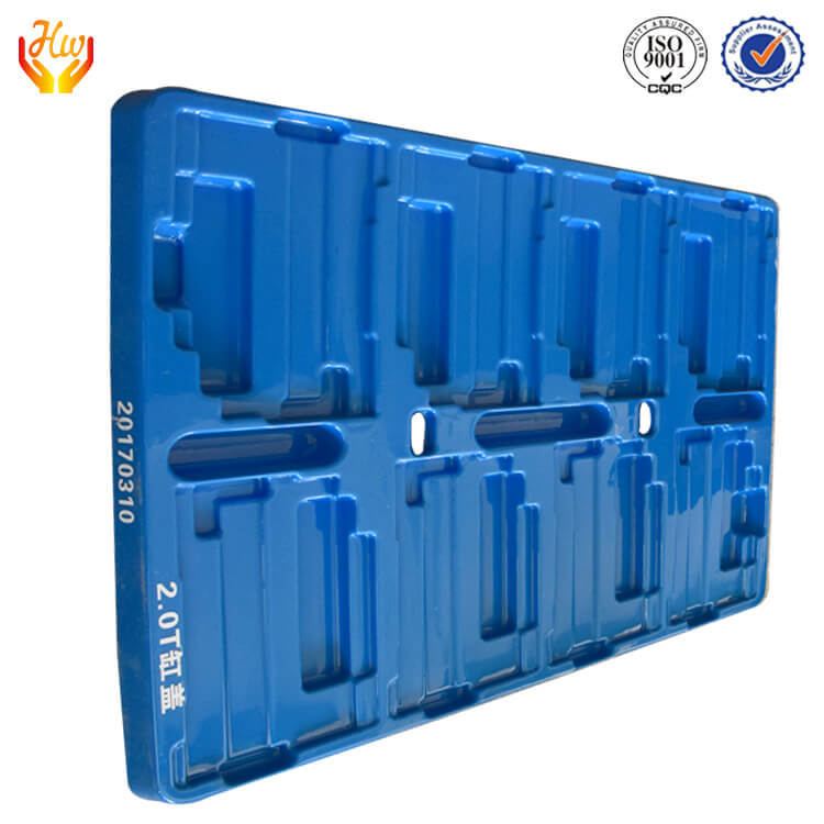 厂家批发 厚吸塑abs塑料周转托盘 亚美 厚片吸塑三兄