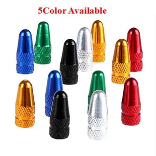 Bicycle French valve cap colorful aluminum alloy French nozzle special air nozzle cap \color valve cap air nozzle cover