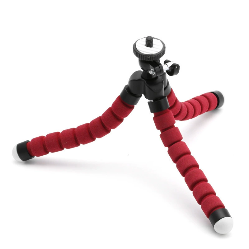 Sponge universal tripod, mobile phone, camera with accessories, tubing