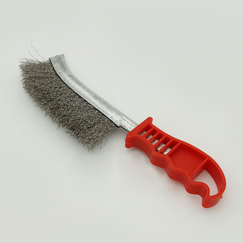 Wholesale knife-shaped metal surface rust removal cleaning brush, knife-shaped wire brush, wire brush polishing manufacturer direct supply