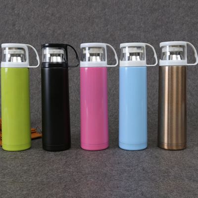 印字真空保温杯子双层不锈钢杯礼品定制logo透明盖水杯广告杯定做