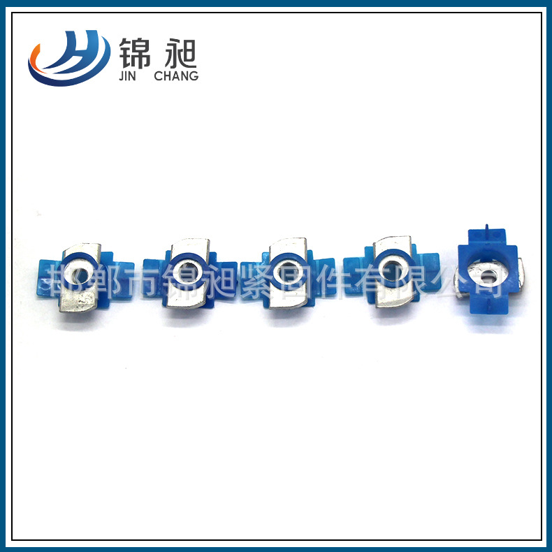 厂家批发塑翼螺母 光伏支架热镀锌塑翼螺母 太阳能光伏组件