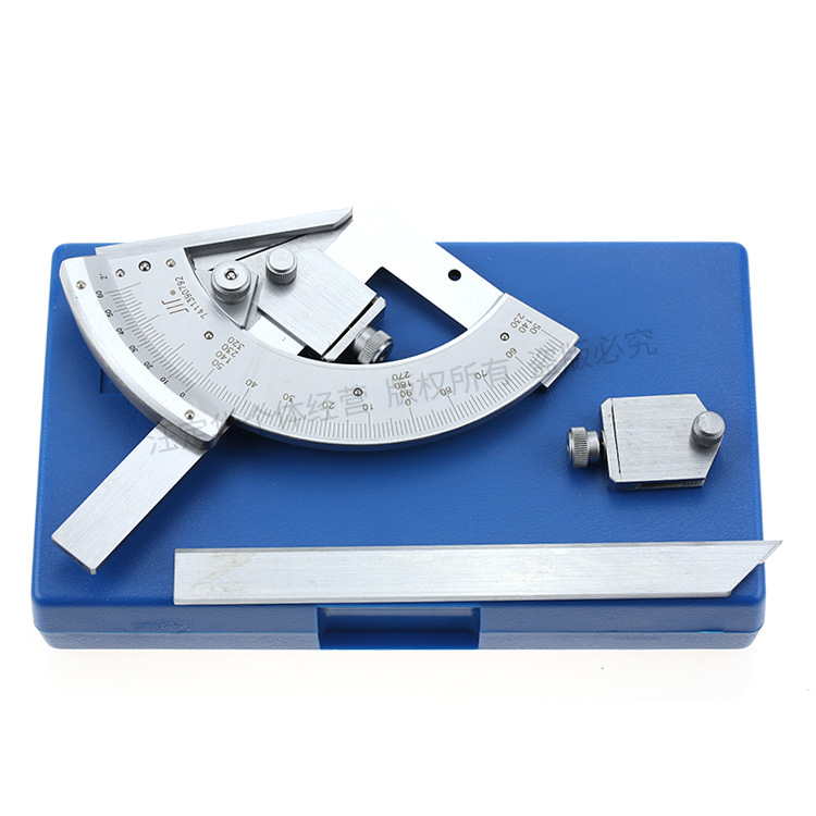 批发量具 正宗成都成量工具 川牌游标万能角度尺0-320°