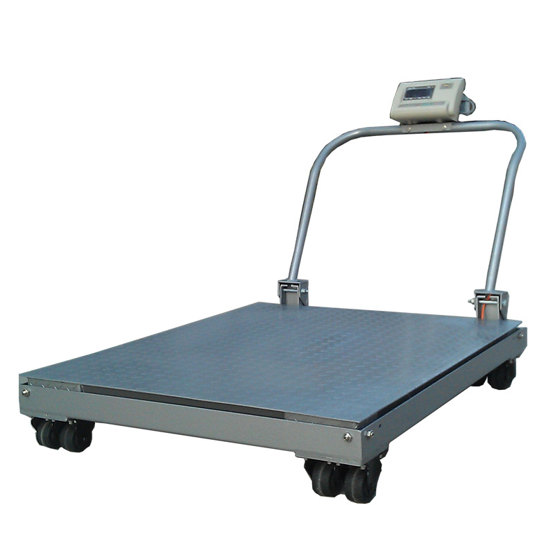 移动式地磅秤 手推移动式地磅 硕衡1-3T移动磅称