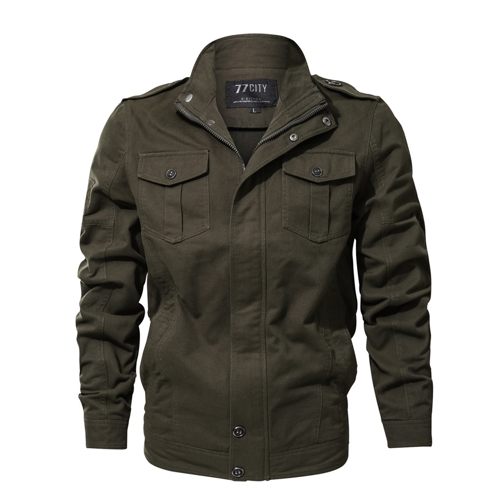 3D men's military jacket jacket, trendy plus size_voghion.com