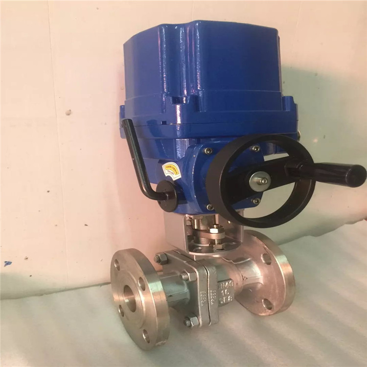 Q941Y-40C 碳钢高温电动硬密封球阀 电动法兰球阀