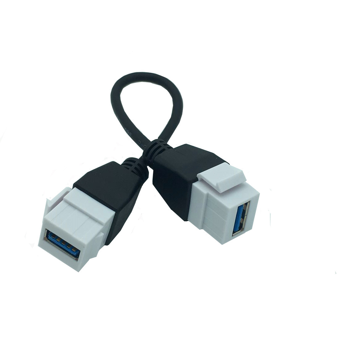 带卡扣面板母口线USB壁插USB直插面板线快捷安装USB3.0带线插座-阿里巴巴