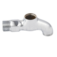 厂家直销 重力铸造80g快开水咀水龙头铜壳体洗衣机半成品龙头主体