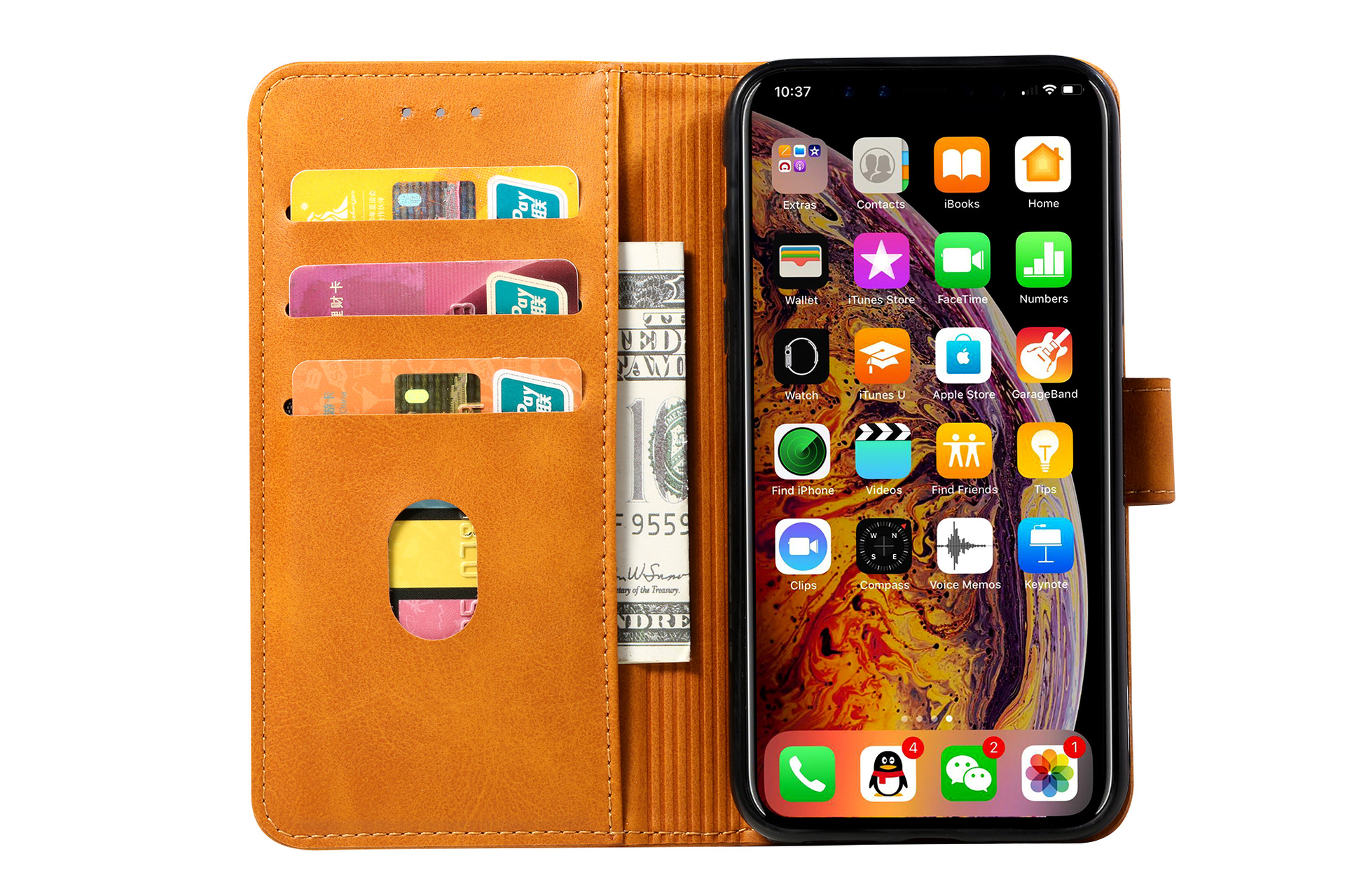 Coque téléphone mobile 6966 en En cuir - Ref 3371799 Image 40
