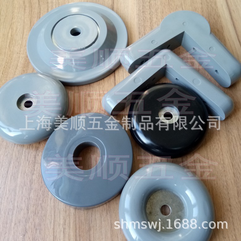 供应工厂类6906/6905美顺2系列防撞垫直角形圆形缓冲垫小推车脚轮