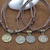 Zodiac signs, ankle bracelet, European style, simple and elegant design, Birthday gift, wholesale