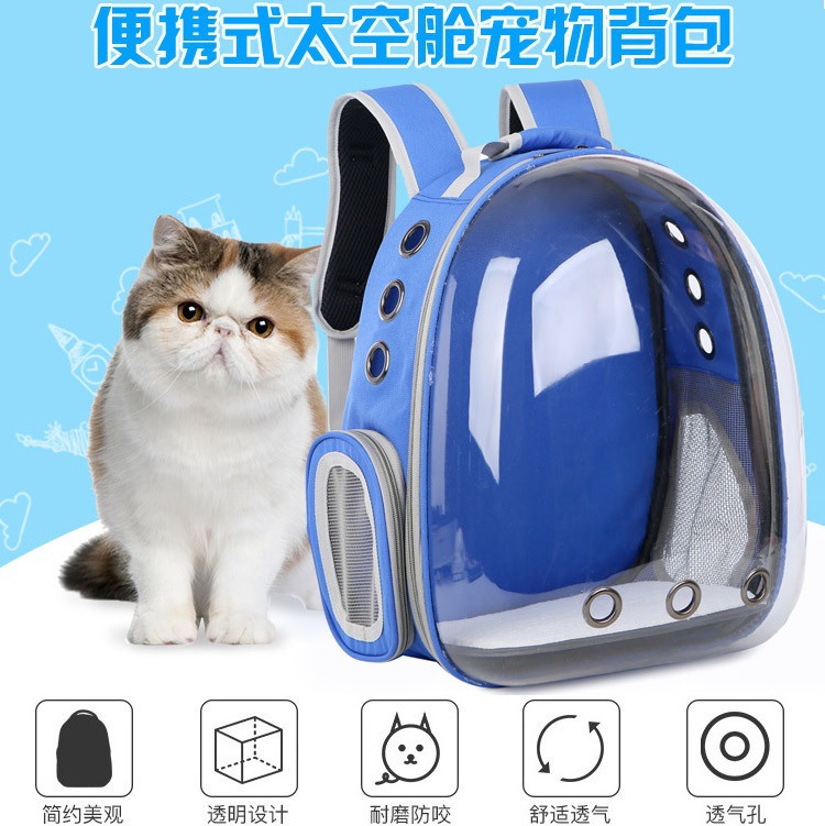 新款创意背猫咪的宠物包包外出便携背猫包拎猫包双肩装猫袋箱子|ms