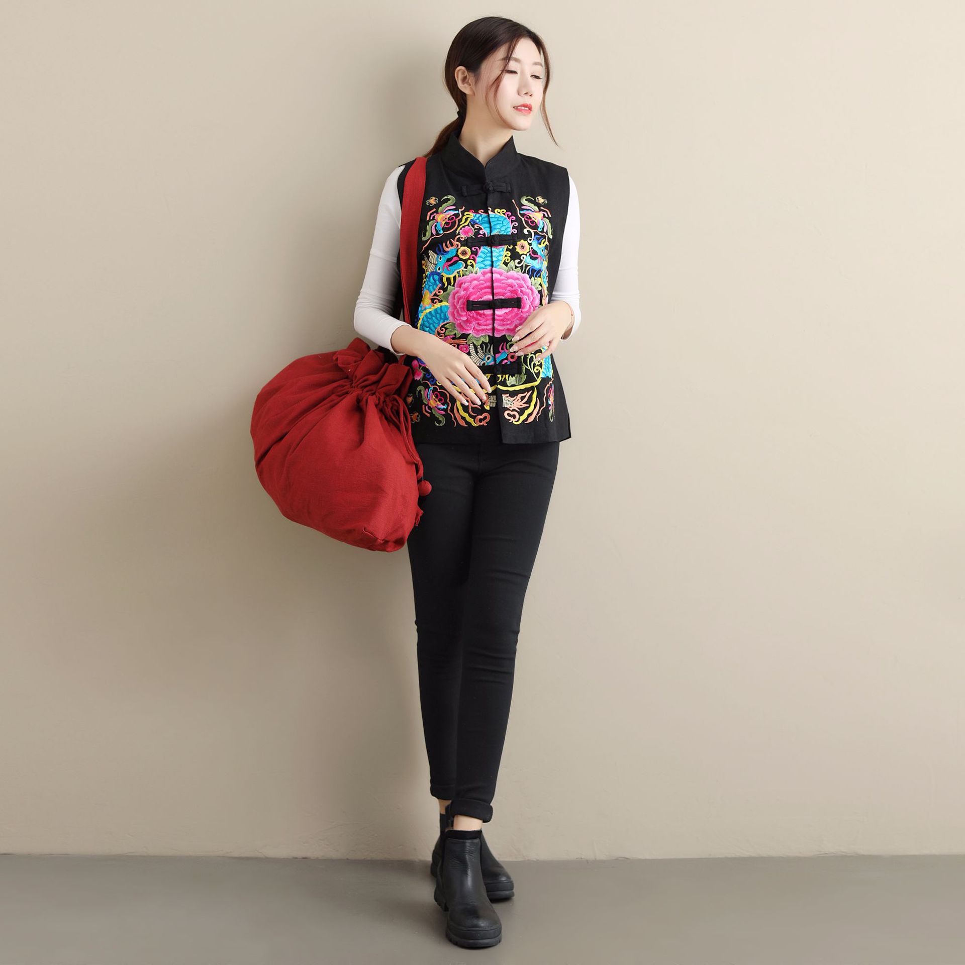 Gilet femme MA FAN TISSU en Coton - Ref 3316321 Image 41