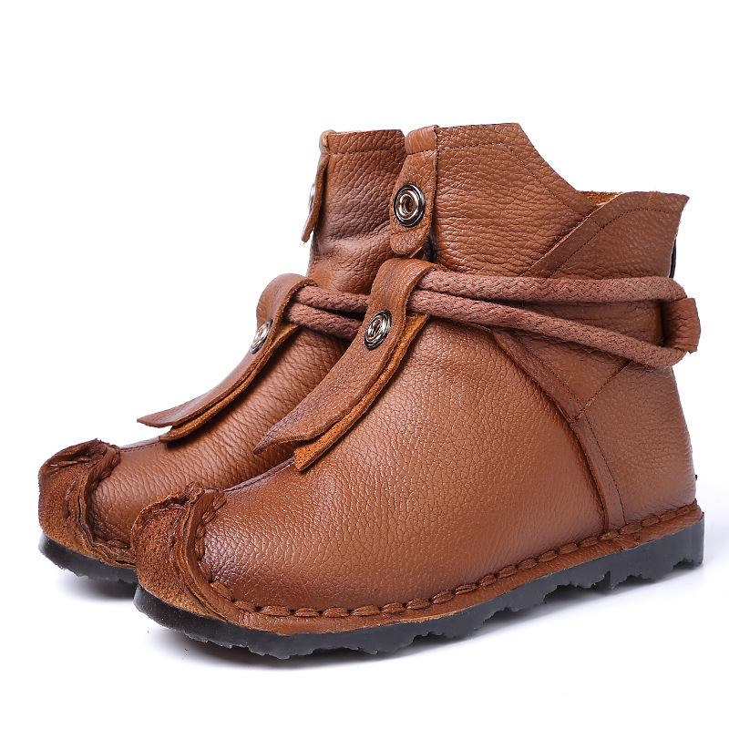 Bottes femme en En cuir - Ref 3355055 Image 5