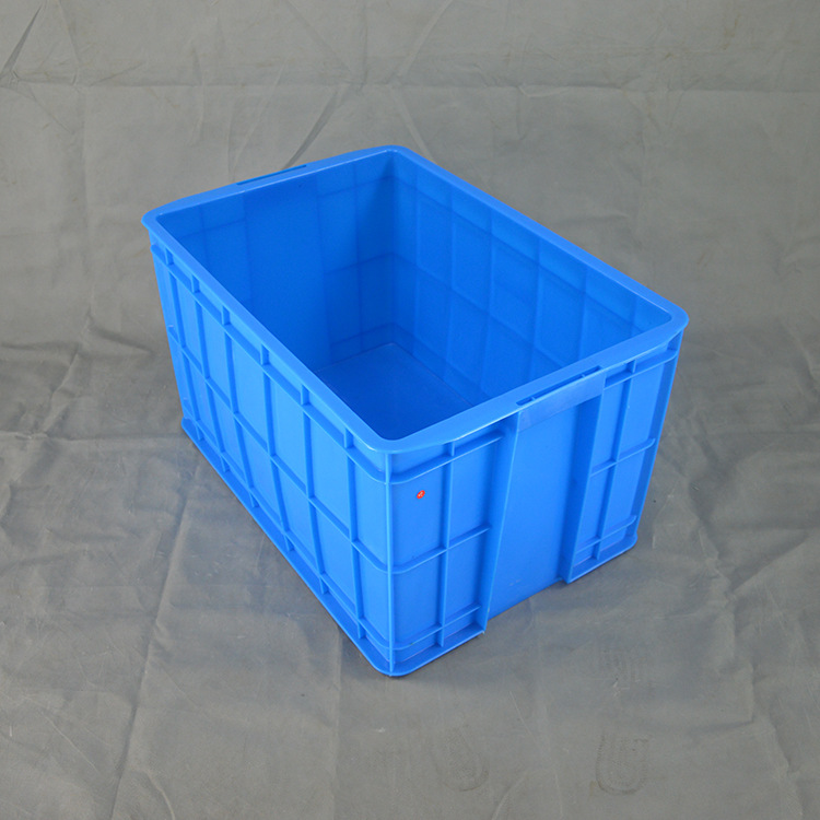 厂家直销全新料坚固耐用塑料箱  575-350特厚周转箱中号仓储箱