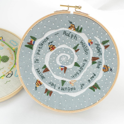 大自然物语 欧式手工布艺DIY艺术品装饰摆件刺绣材料包|ms