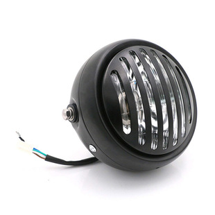Retro motorcycle Prince headlight Harley 7 inch headlight angel ring steering headlight assembly with bracket