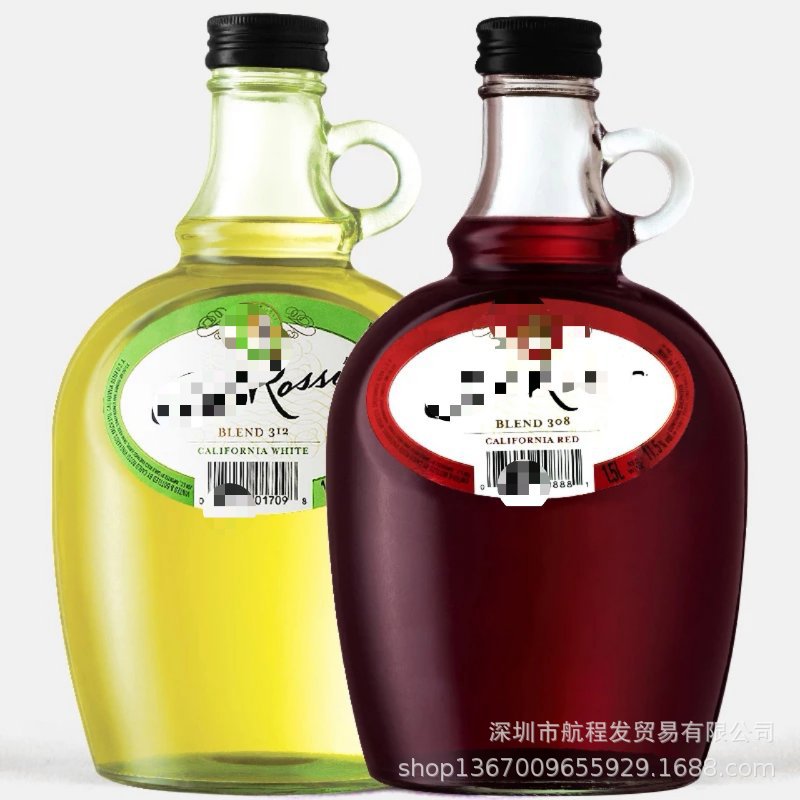 美国加州大肚瓶干红葡萄酒  1.5L升每瓶 3斤装 原装进口|ms