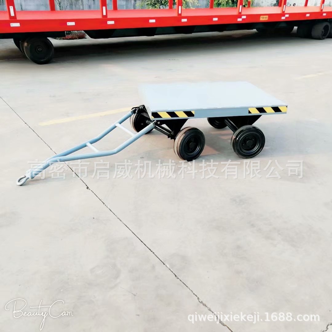 300kg小平板拖车  牵引车平板拖车厂家  山东厂家热销小平板拖车