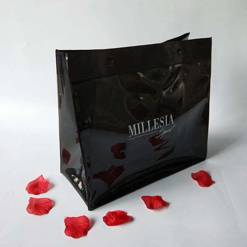 厂家供应透明PVC手提袋彩色塑料PVC手提袋礼品包装PVC手提袋批发