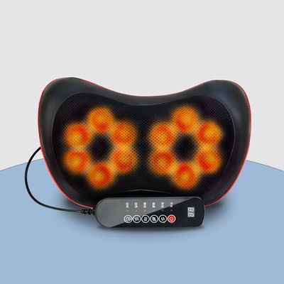 车载家用无线充电按摩枕头颈椎电动按摩器腰部颈部多功能汽车靠枕|ms