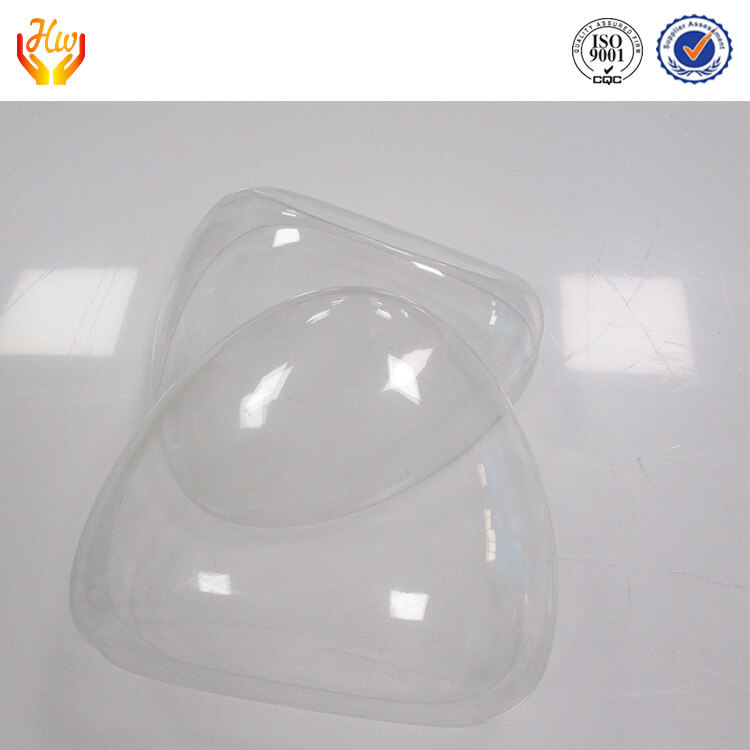 宏卫abs大型吸塑加工供应 PC PE 透明灯罩外壳 厚片吸塑成型产品