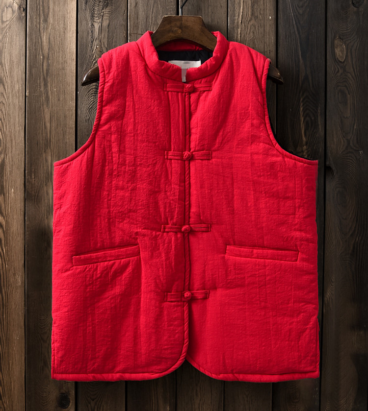 Gilet femme NIAN BAIXIU SPINNING en Chanvre - Ref 3316222 Image 10