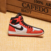 Air Jordan1 generation sneakers AJ1 KeyChain off White joint dark brown inverted keychain