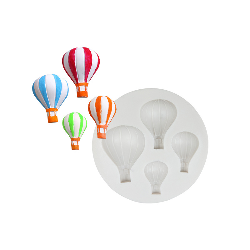 四个热气球-1