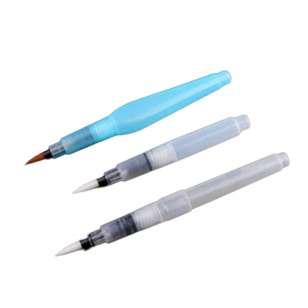 Watercolor Brush Solid Watercolor Powder Paints Painting Brush Set Wholesale Nylon Soft Brush