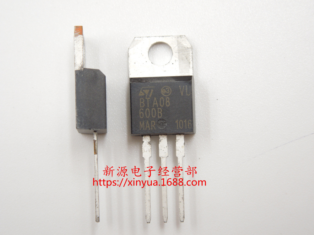 BTA08-600B TO-220 可控硅 全新 三极管 BTA08