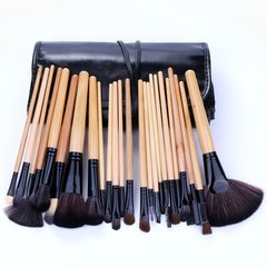 廠家直銷24支化妝刷24隻化妝刷套裝黑色原木色化妝刷套裝現發