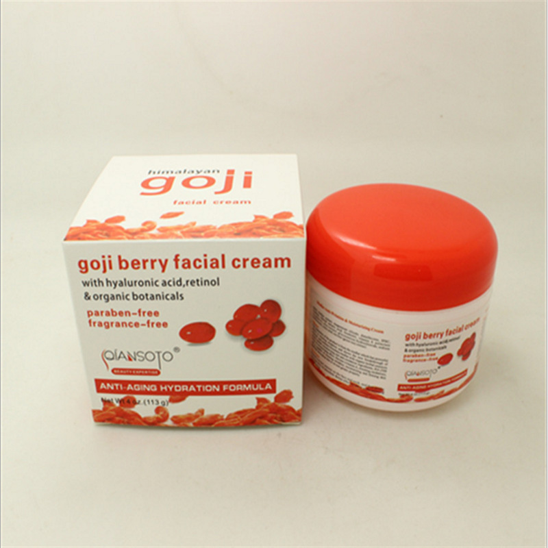 Foreign language wolfberry cream multi-e...