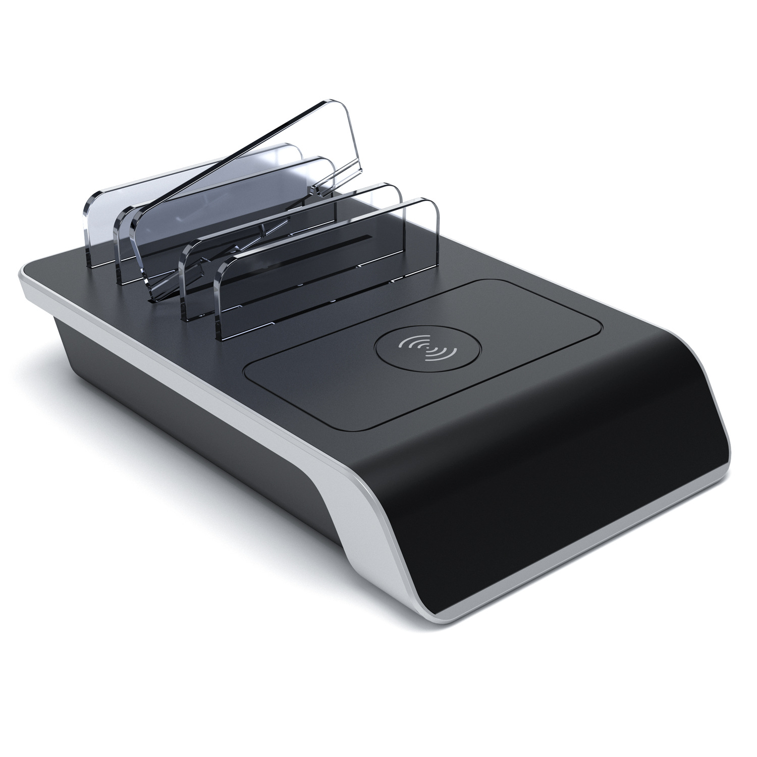 四口加无线充电支架