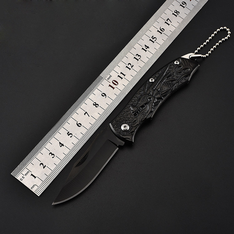 厂家供应不锈钢折叠刀  户外迷你刀 随身便携刀 水果小刀开箱小刀